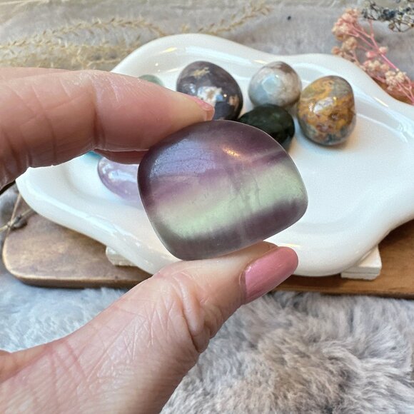 Set of 10 Crystal Tumbles - Picture 3 of 10